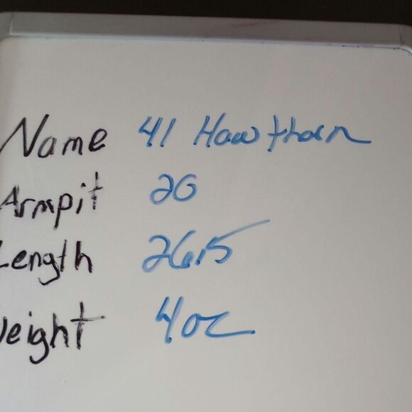 R Hawthorn Print Tunic Top Blouse 3/4 Sleeve Blue Orange Pattern Casual - Picture 7 of 7